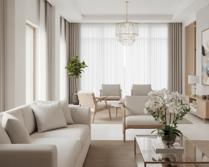 Minimalism Meets Opulence: Designing Clean Spaces with Rich Details