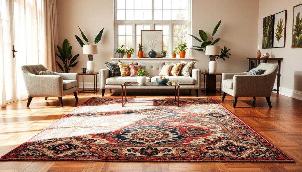rug selection and placement