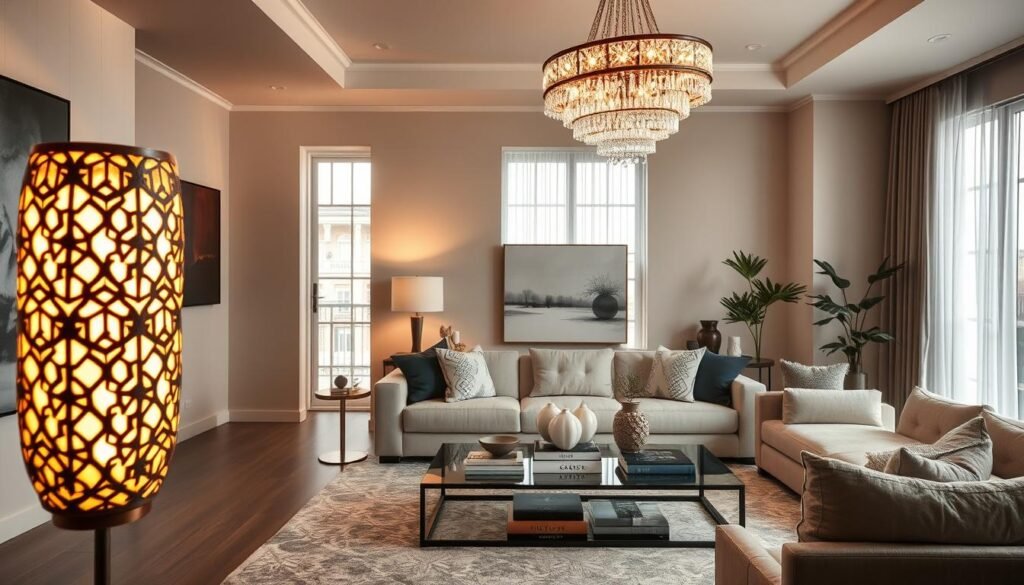 artistic statement lighting pieces