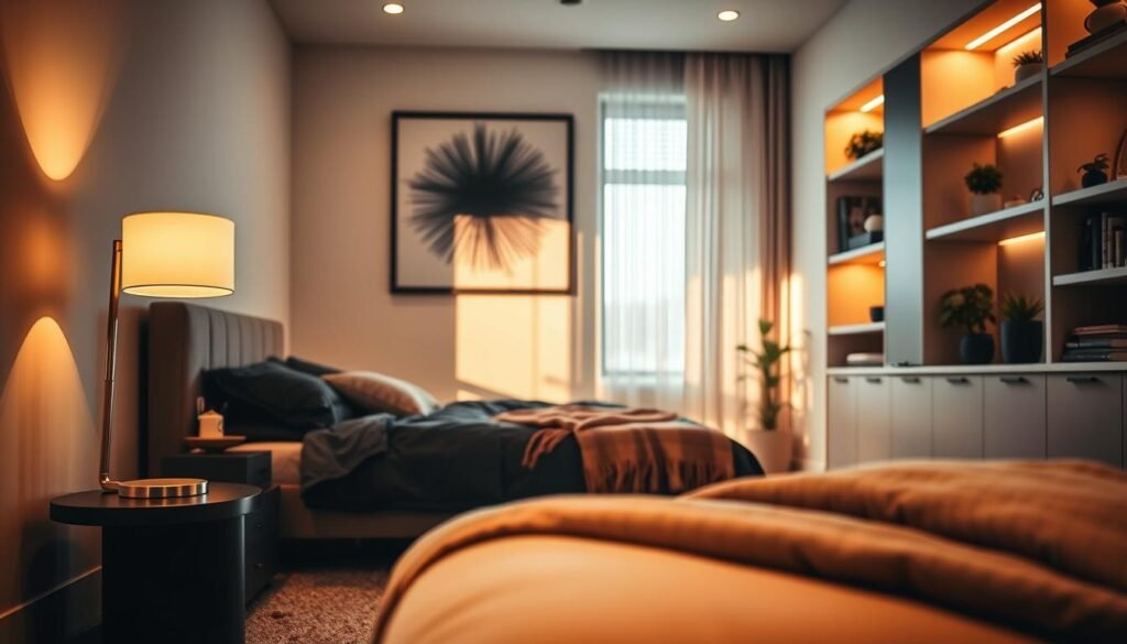 modern bedroom lighting ideas